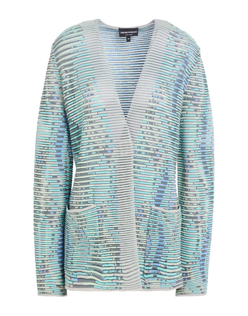 EMPORIO ARMANI Strickjacke Damen Tūrkis von EMPORIO ARMANI