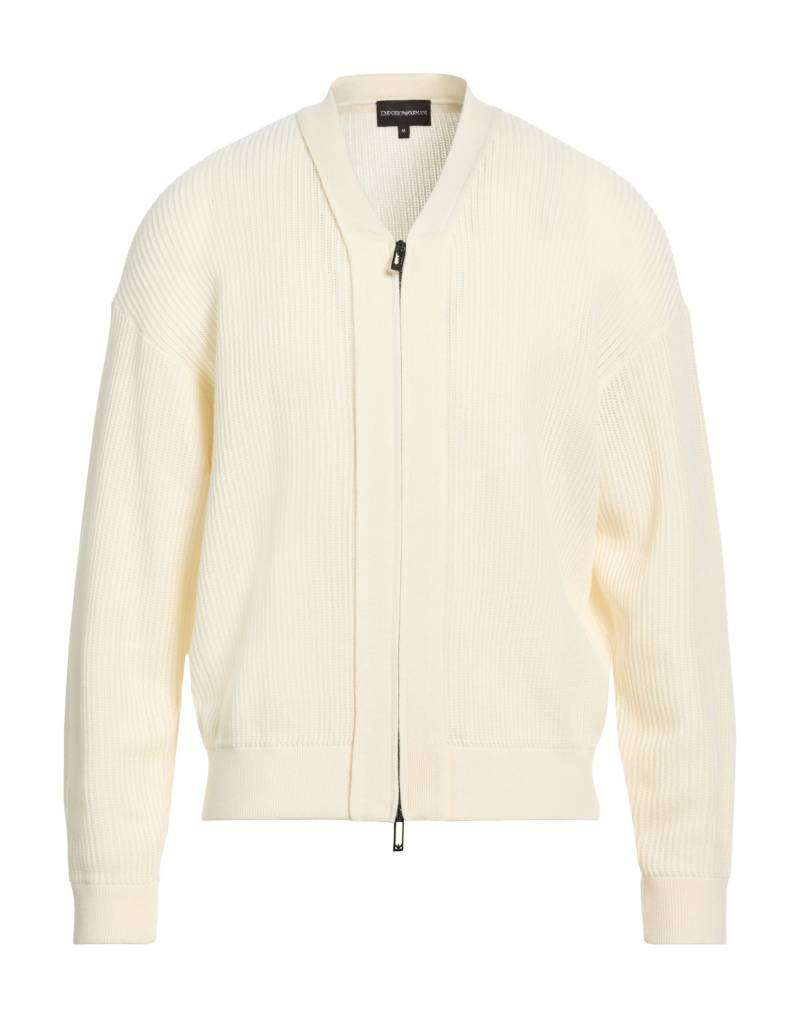 EMPORIO ARMANI Strickjacke Herren Elfenbein von EMPORIO ARMANI