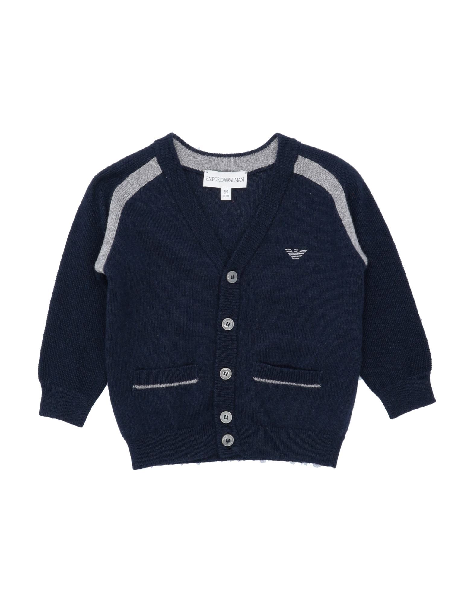 EMPORIO ARMANI Strickjacke Kinder Nachtblau von EMPORIO ARMANI