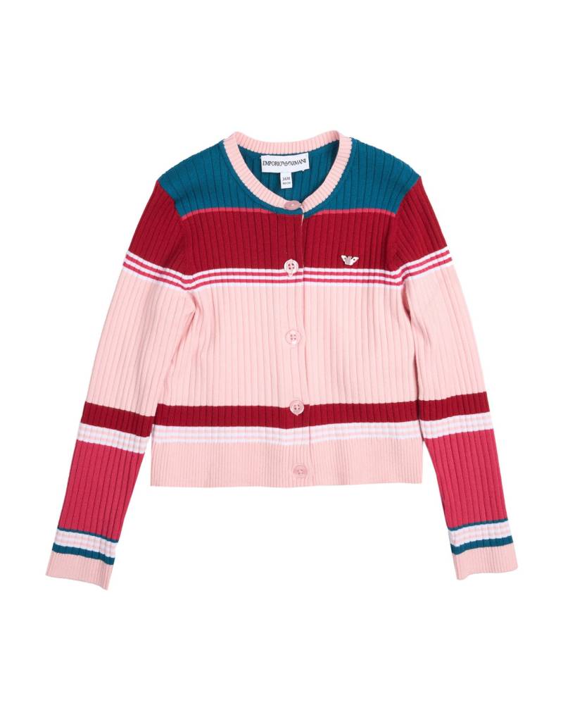 EMPORIO ARMANI Strickjacke Kinder Rosa von EMPORIO ARMANI
