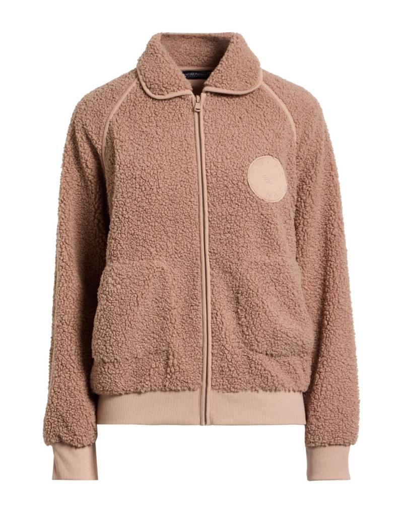 EMPORIO ARMANI Sweatshirt Damen Hellbraun von EMPORIO ARMANI