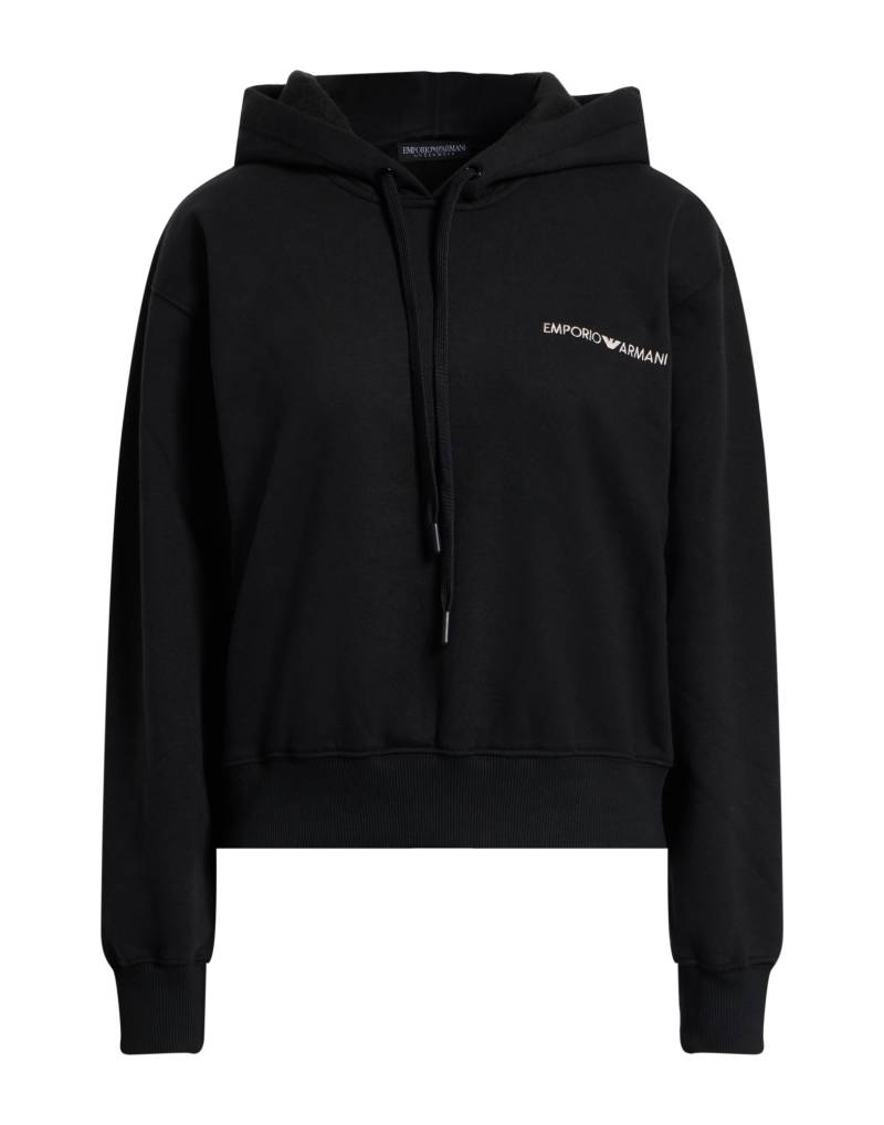 EMPORIO ARMANI Sweatshirt Damen Schwarz von EMPORIO ARMANI