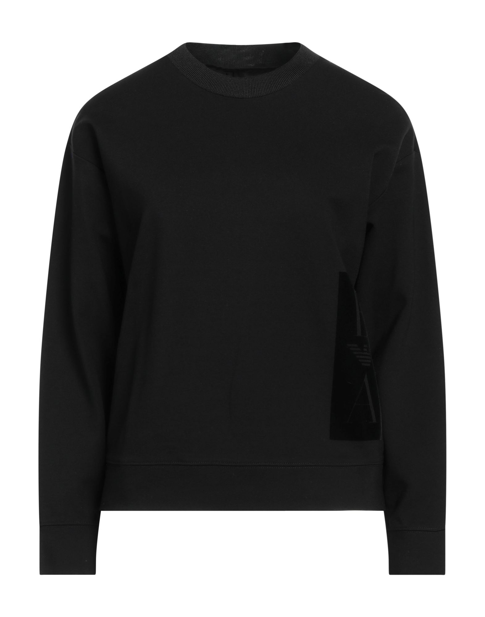 EMPORIO ARMANI Sweatshirt Damen Schwarz von EMPORIO ARMANI