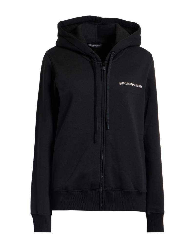 EMPORIO ARMANI Sweatshirt Damen Schwarz von EMPORIO ARMANI