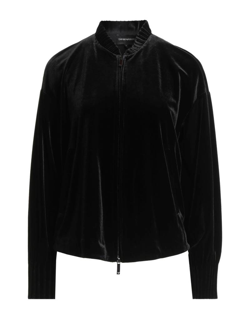 EMPORIO ARMANI Sweatshirt Damen Schwarz von EMPORIO ARMANI