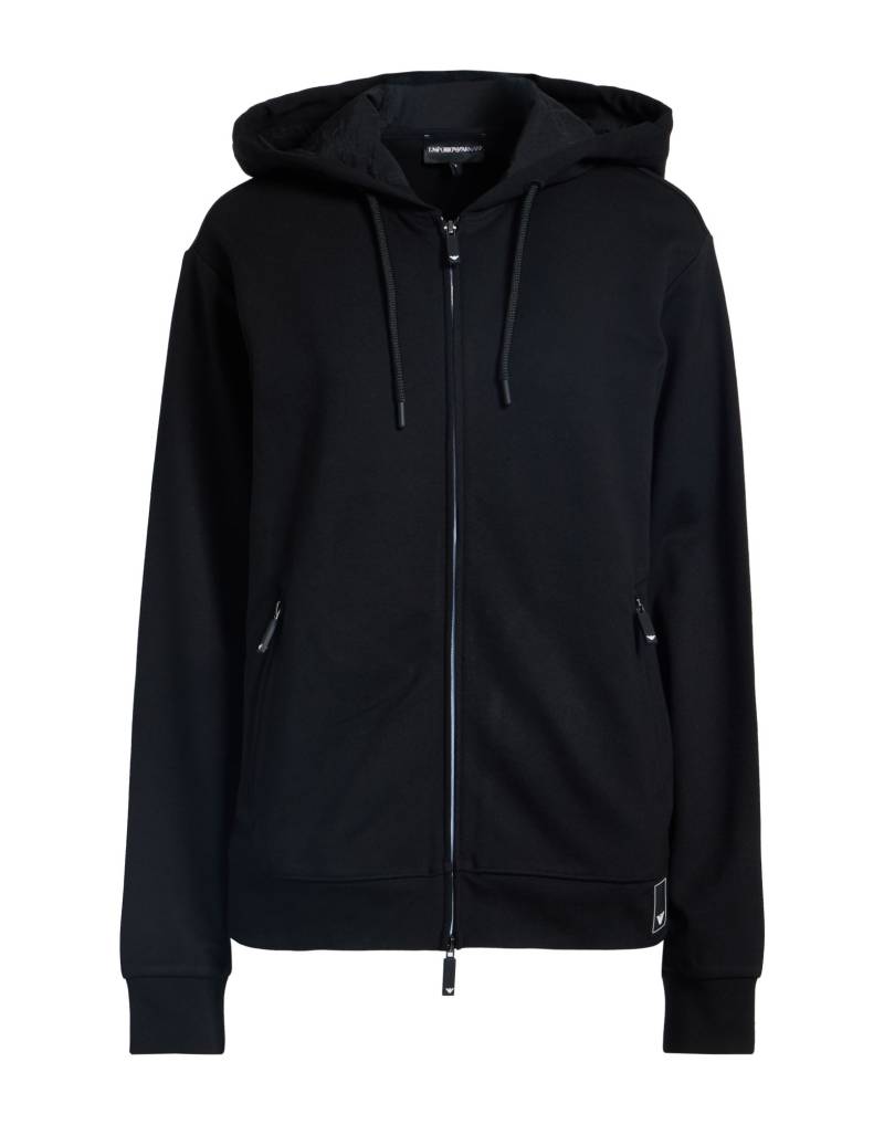 EMPORIO ARMANI Sweatshirt Damen Schwarz von EMPORIO ARMANI