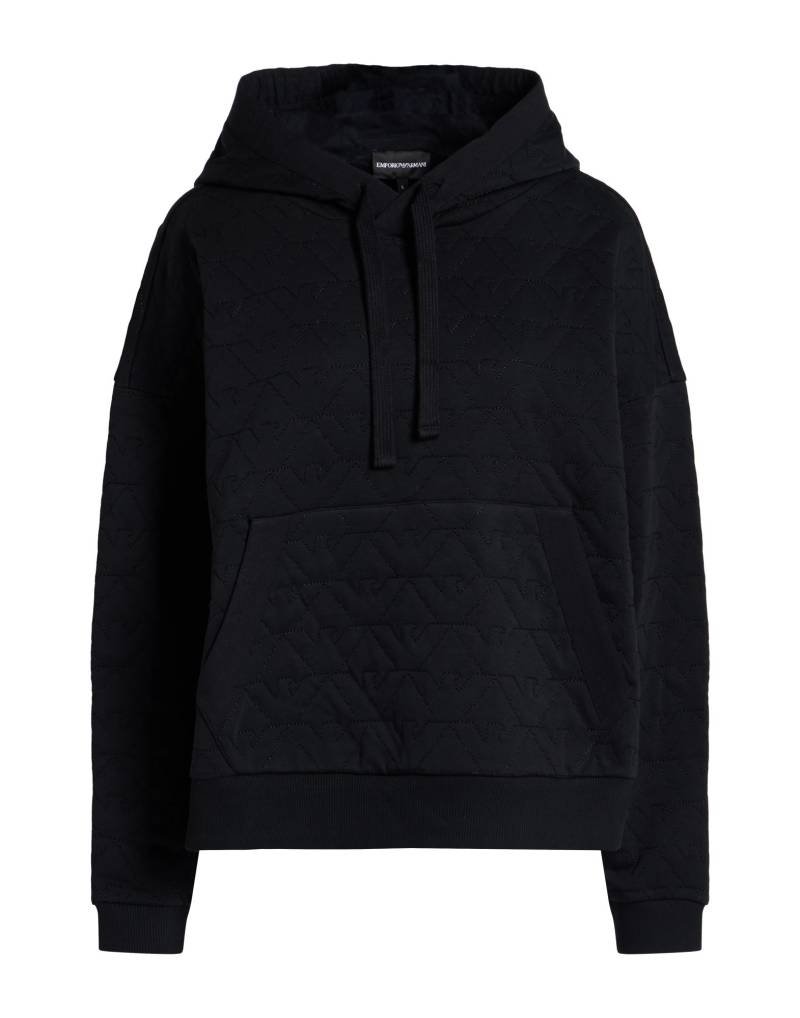 EMPORIO ARMANI Sweatshirt Damen Schwarz von EMPORIO ARMANI