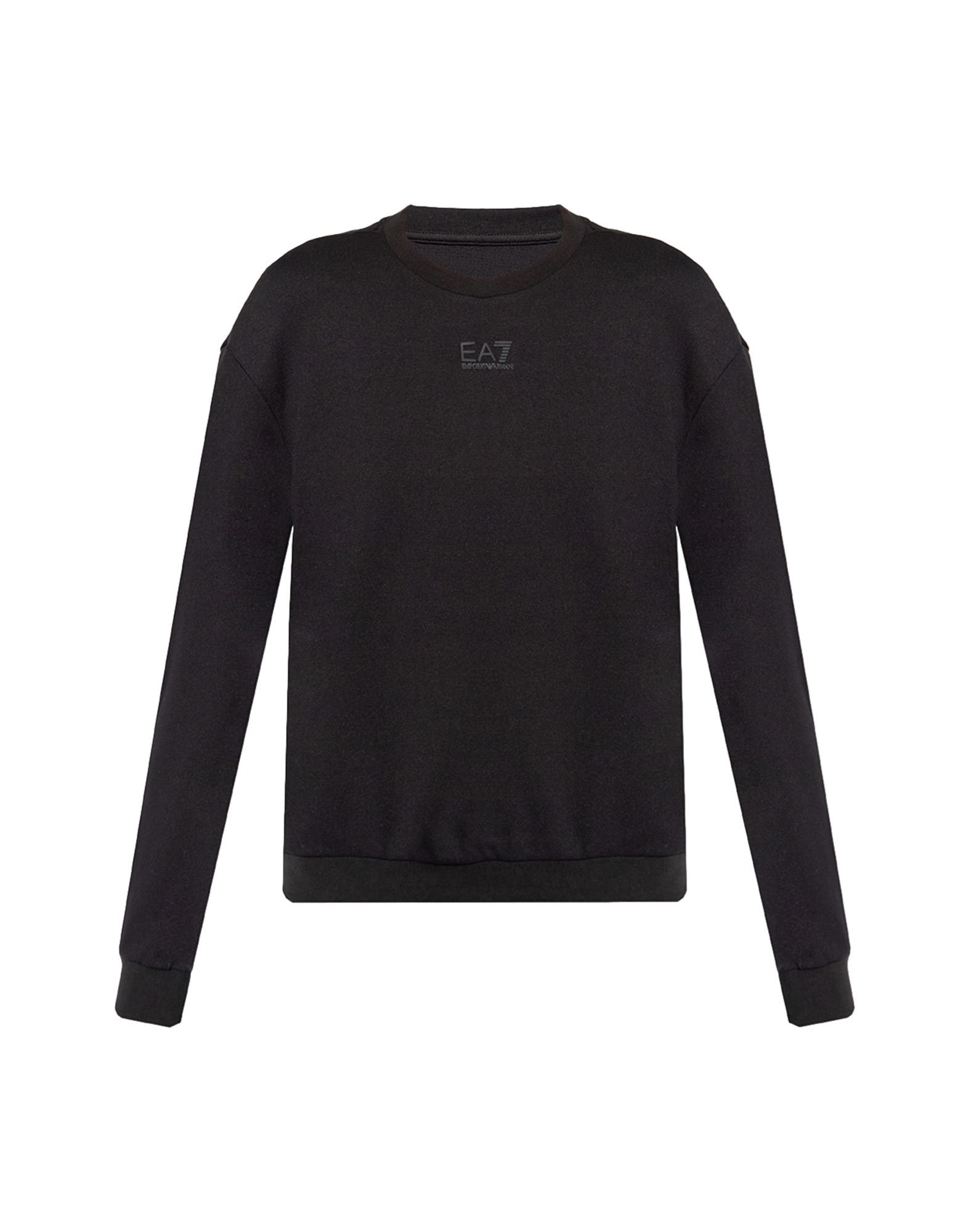 EMPORIO ARMANI Sweatshirt Damen Schwarz von EMPORIO ARMANI