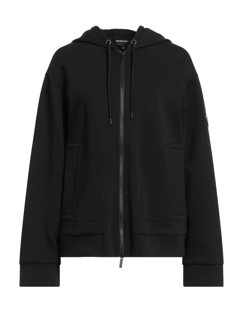 EMPORIO ARMANI Sweatshirt Damen Schwarz von EMPORIO ARMANI