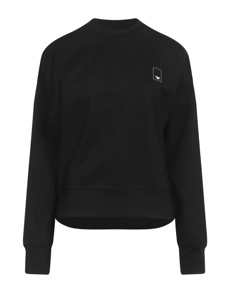 EMPORIO ARMANI Sweatshirt Damen Schwarz von EMPORIO ARMANI