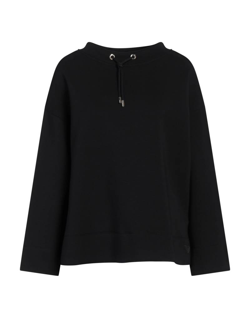 EMPORIO ARMANI Sweatshirt Damen Schwarz von EMPORIO ARMANI