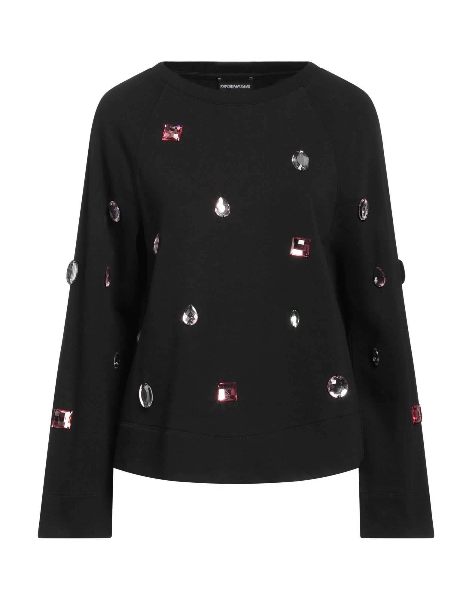 EMPORIO ARMANI Sweatshirt Damen Schwarz von EMPORIO ARMANI