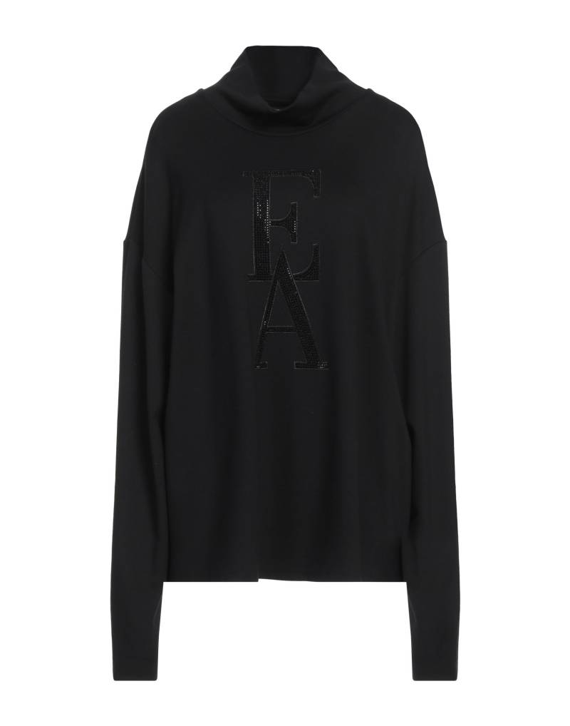 EMPORIO ARMANI Sweatshirt Damen Schwarz von EMPORIO ARMANI