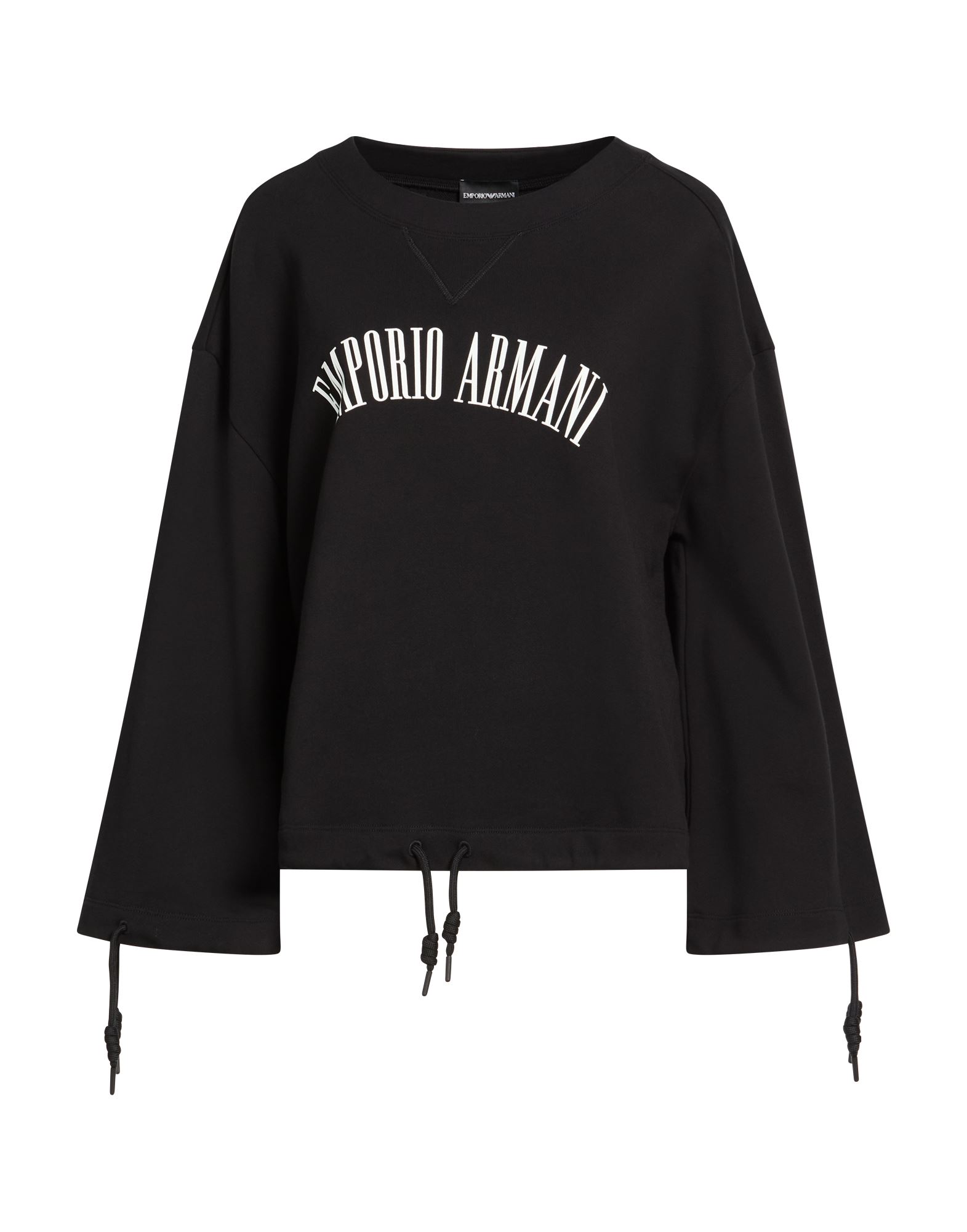 EMPORIO ARMANI Sweatshirt Damen Schwarz von EMPORIO ARMANI