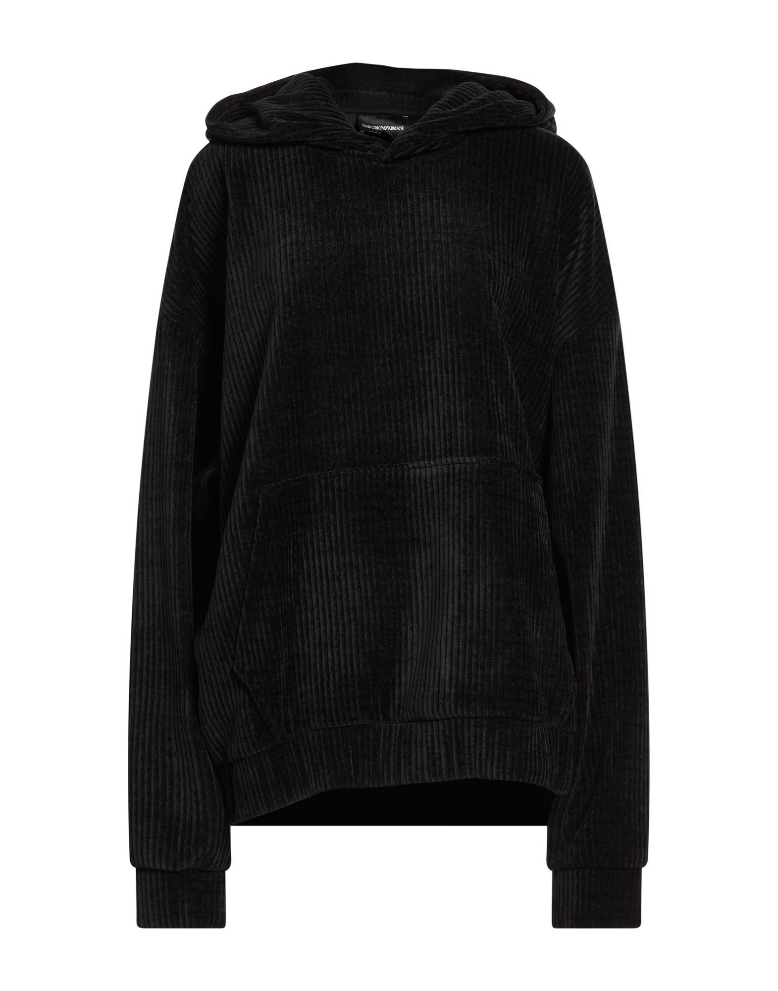 EMPORIO ARMANI Sweatshirt Damen Schwarz von EMPORIO ARMANI