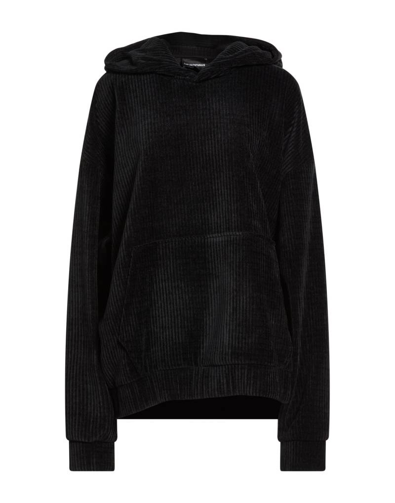 EMPORIO ARMANI Sweatshirt Damen Schwarz von EMPORIO ARMANI