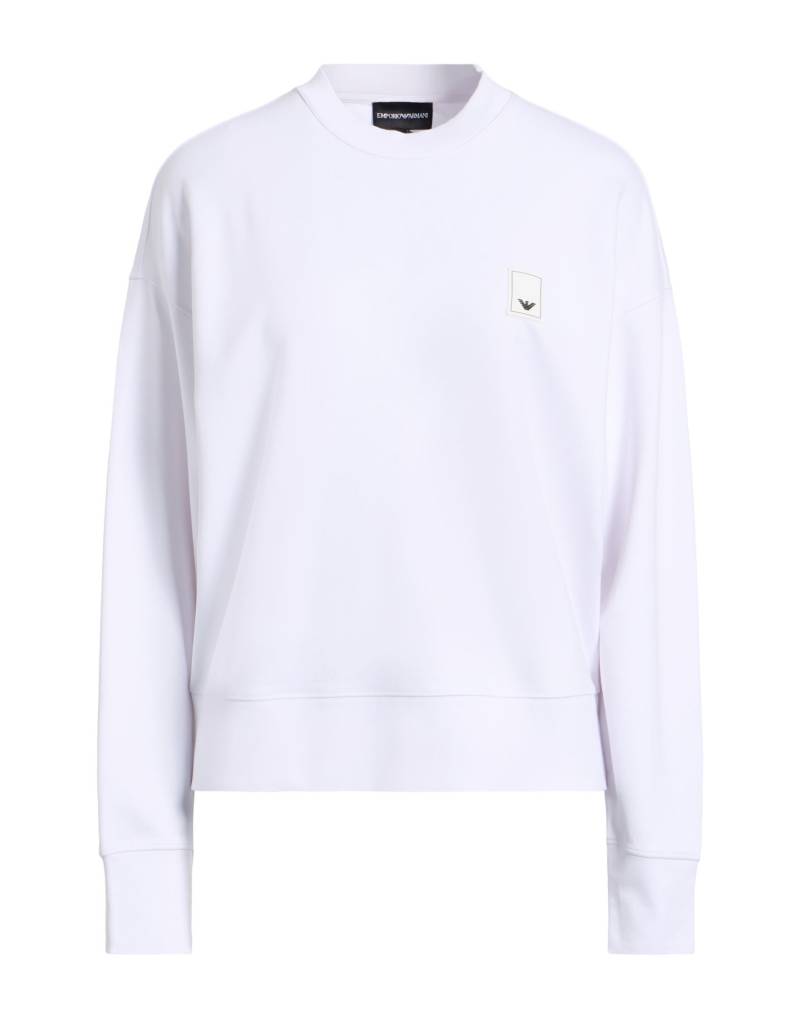 EMPORIO ARMANI Sweatshirt Damen Weiß von EMPORIO ARMANI