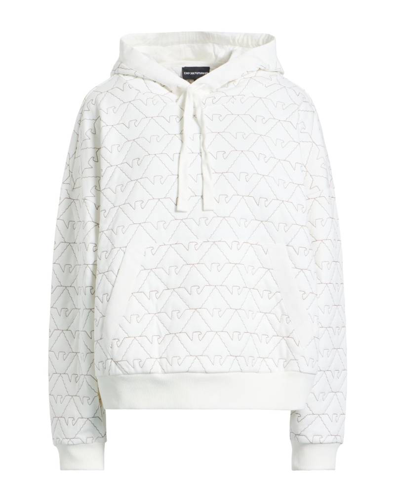 EMPORIO ARMANI Sweatshirt Damen Weiß von EMPORIO ARMANI