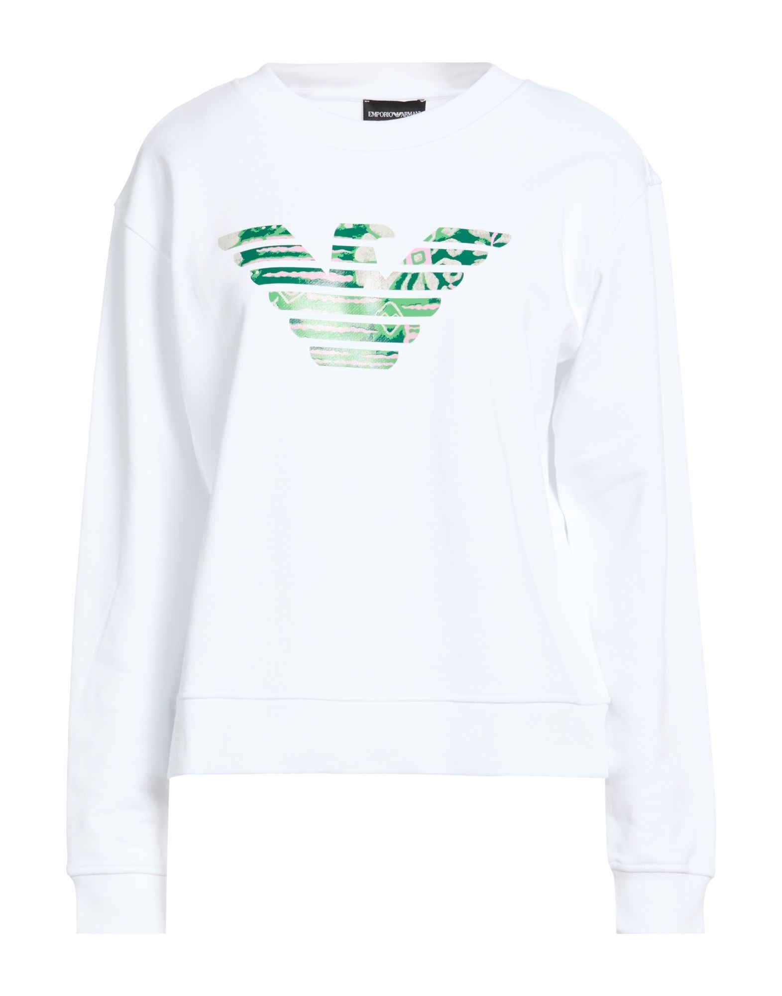 EMPORIO ARMANI Sweatshirt Damen Weiß von EMPORIO ARMANI