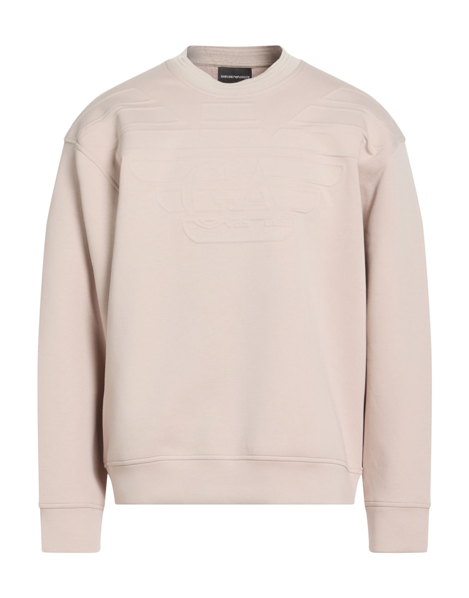 EMPORIO ARMANI Sweatshirt Herren Beige von EMPORIO ARMANI