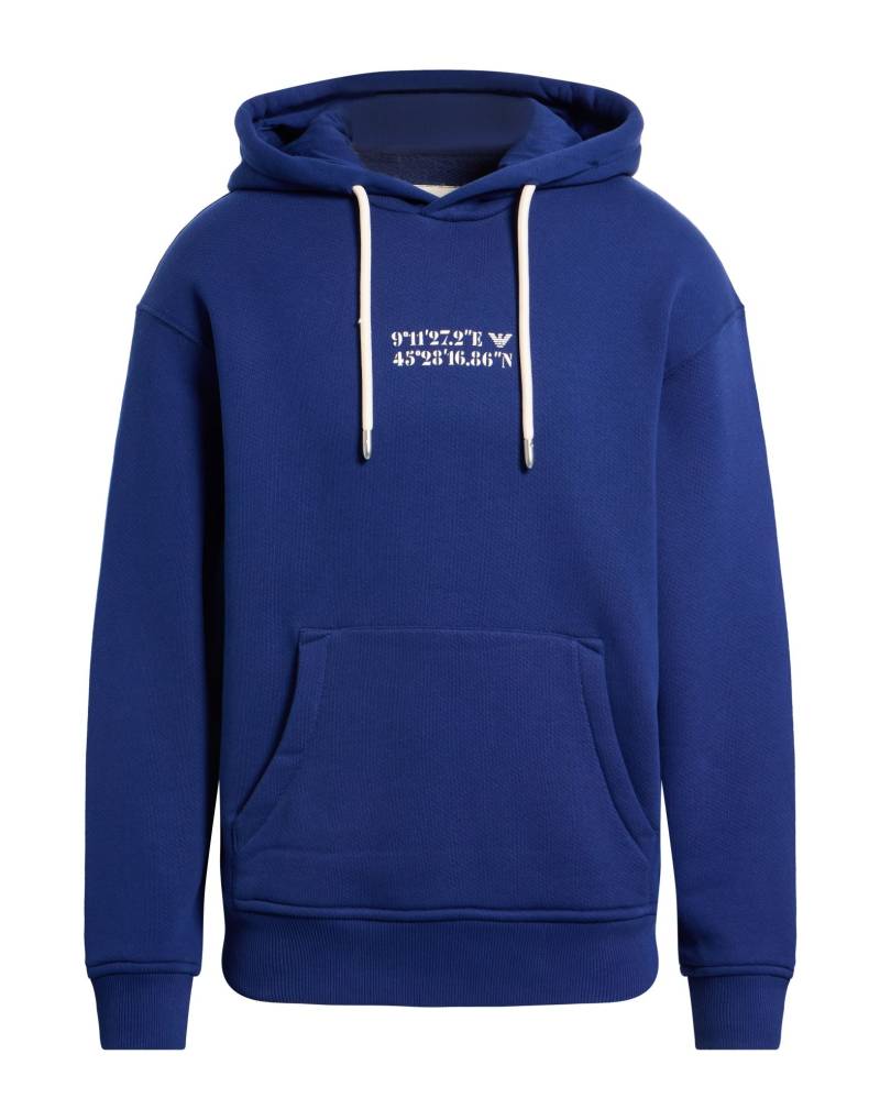 EMPORIO ARMANI Sweatshirt Herren Blau von EMPORIO ARMANI