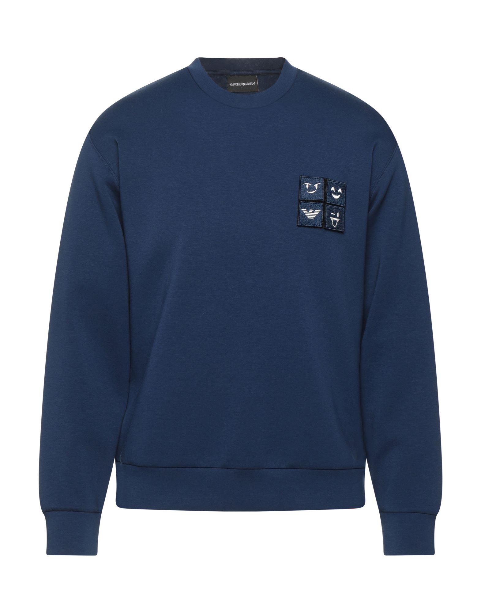 EMPORIO ARMANI Sweatshirt Herren Blau von EMPORIO ARMANI