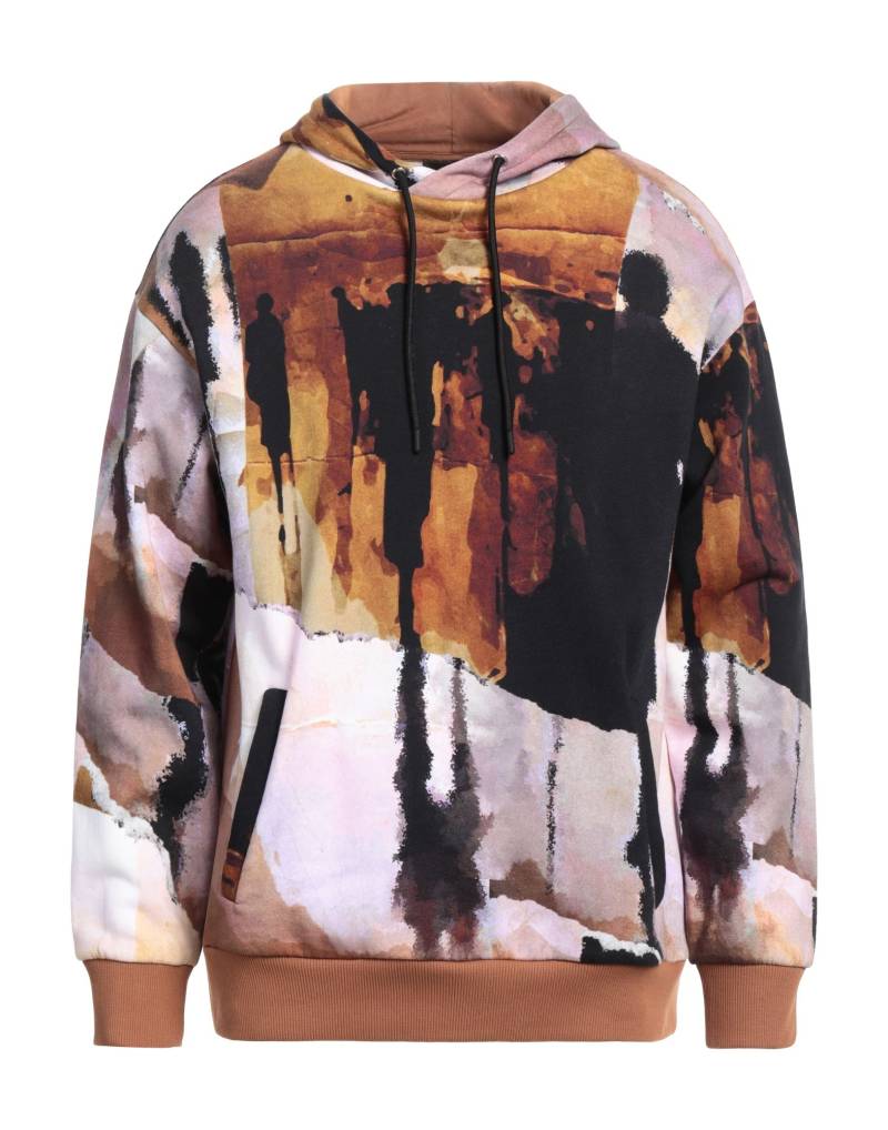 EMPORIO ARMANI Sweatshirt Herren Braun von EMPORIO ARMANI