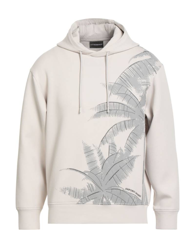 EMPORIO ARMANI Sweatshirt Herren Cremeweiß von EMPORIO ARMANI