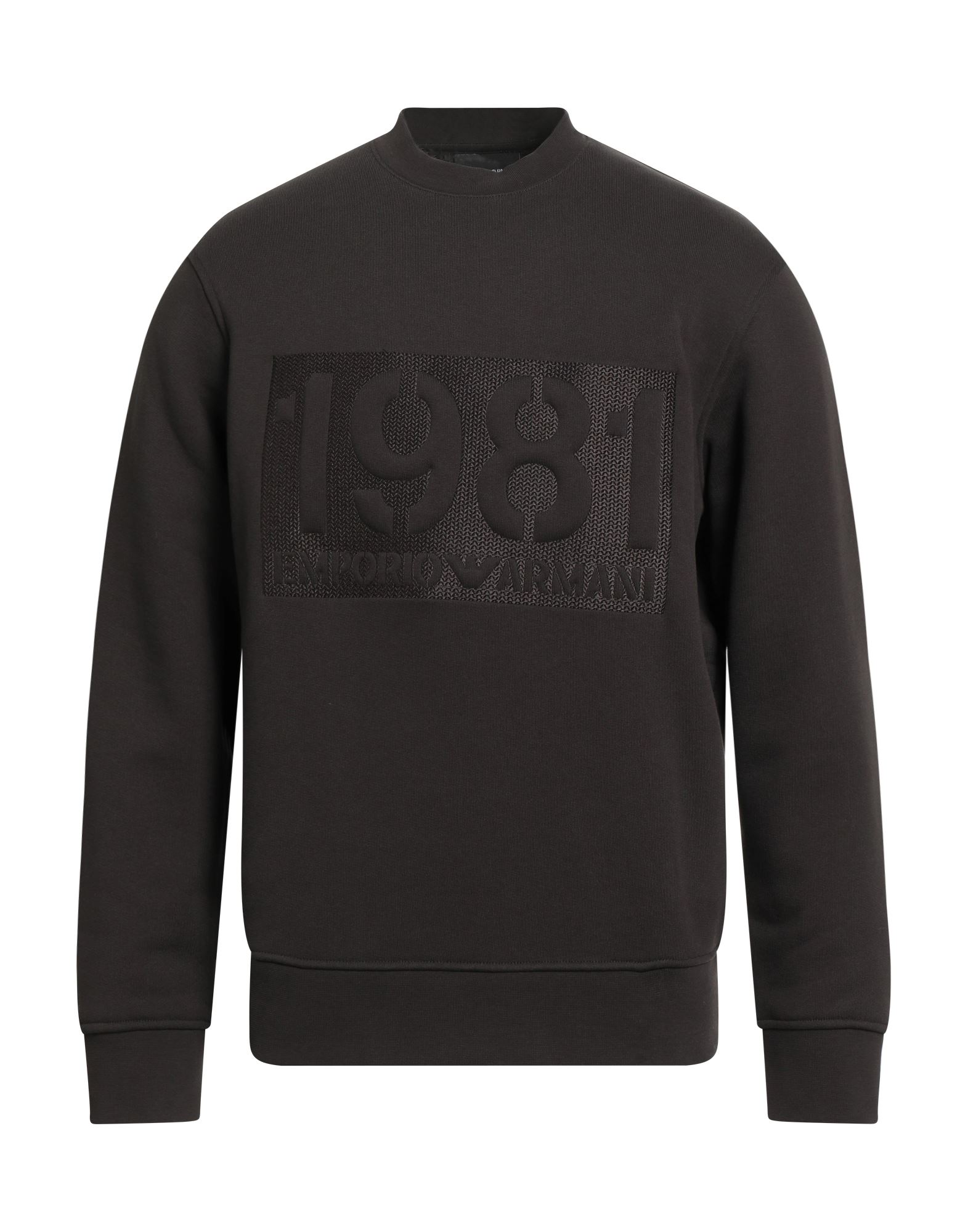 EMPORIO ARMANI Sweatshirt Herren Dunkelbraun EMPORIO ARMANI Sweatshirt Herren Dunkelbraun von EMPORIO ARMANI