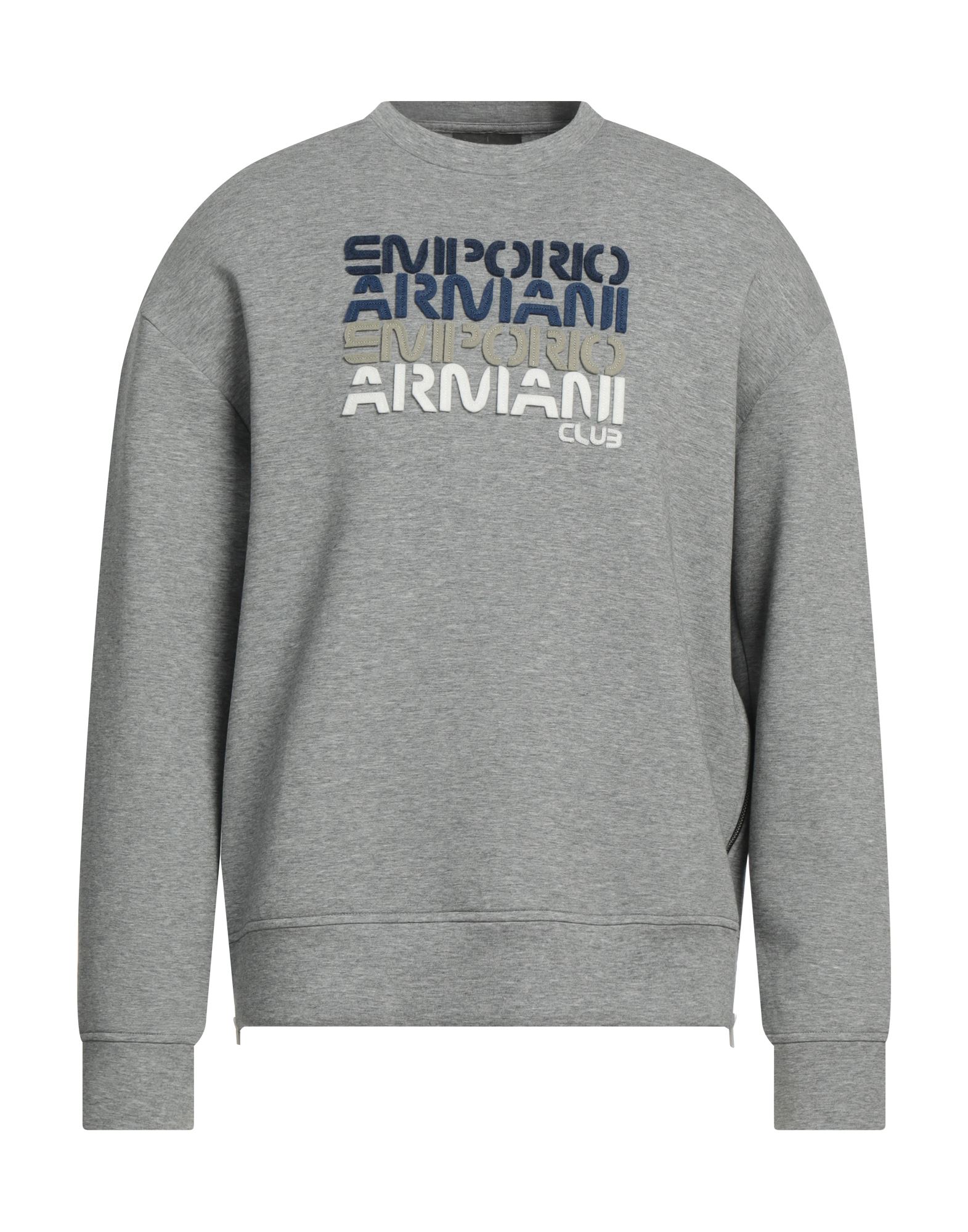 EMPORIO ARMANI Sweatshirt Herren Grau von EMPORIO ARMANI