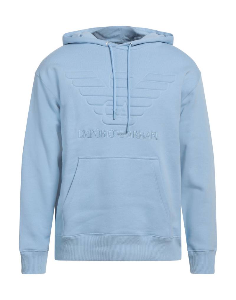 EMPORIO ARMANI Sweatshirt Herren Hellblau von EMPORIO ARMANI