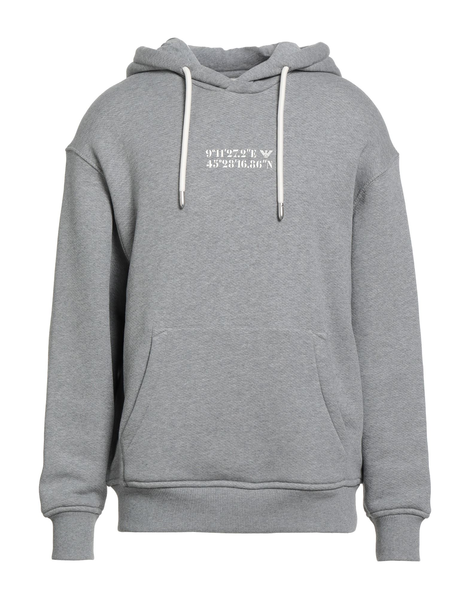 EMPORIO ARMANI Sweatshirt Herren Hellgrau von EMPORIO ARMANI