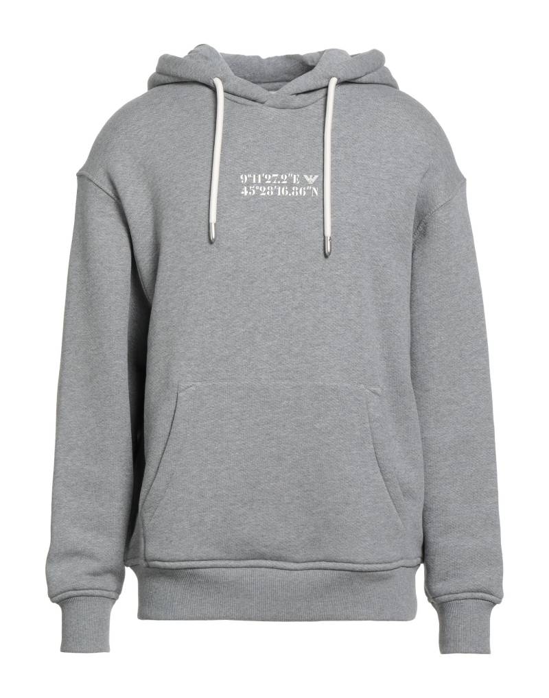 EMPORIO ARMANI Sweatshirt Herren Hellgrau von EMPORIO ARMANI