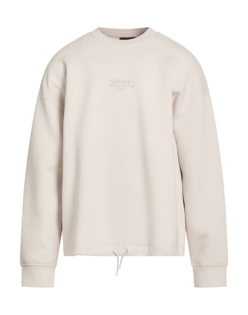 EMPORIO ARMANI Sweatshirt Herren Hellgrau von EMPORIO ARMANI