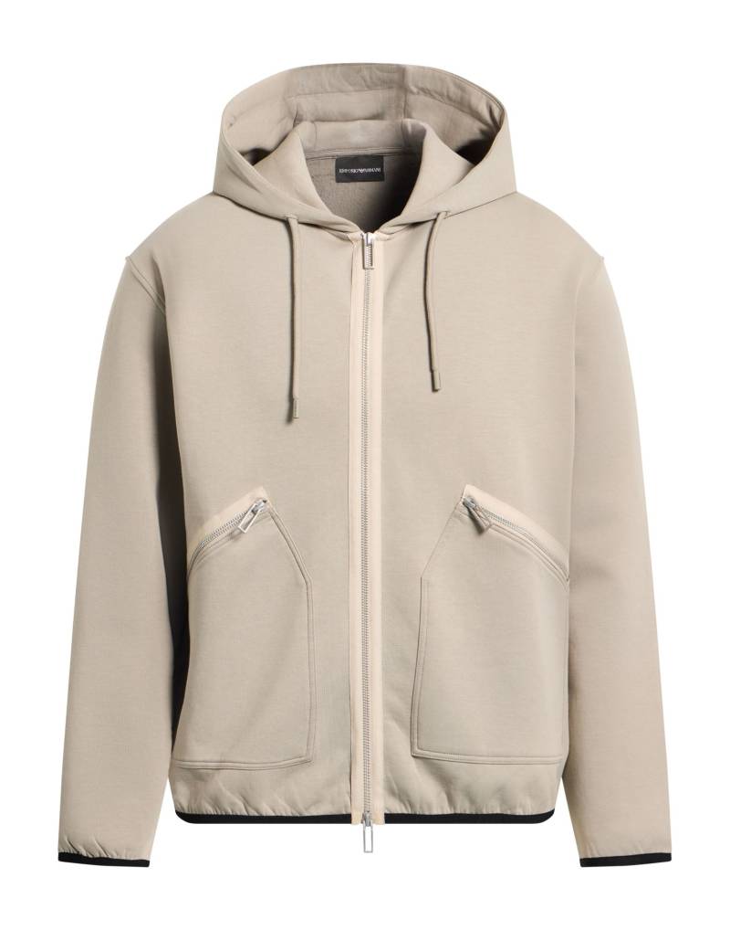 EMPORIO ARMANI Sweatshirt Herren Hellgrau von EMPORIO ARMANI