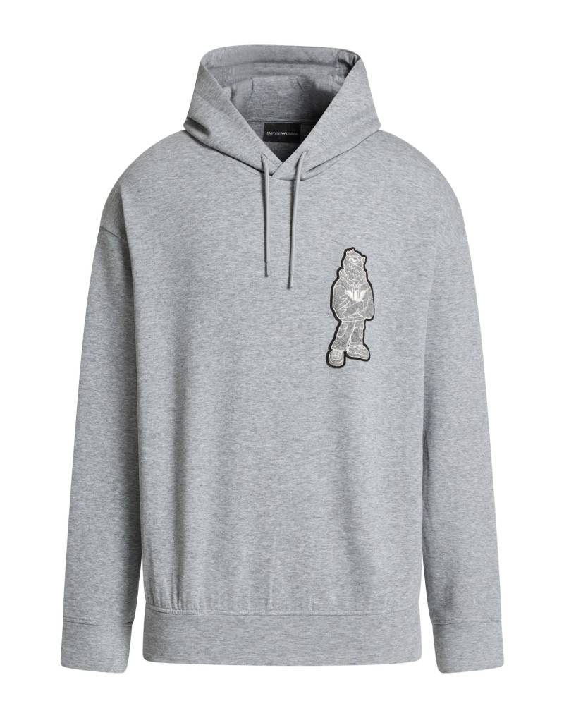 EMPORIO ARMANI Sweatshirt Herren Hellgrau von EMPORIO ARMANI