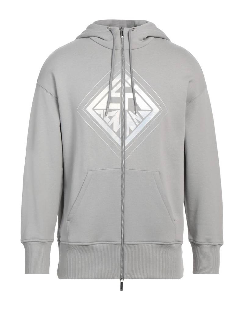 EMPORIO ARMANI Sweatshirt Herren Hellgrau von EMPORIO ARMANI