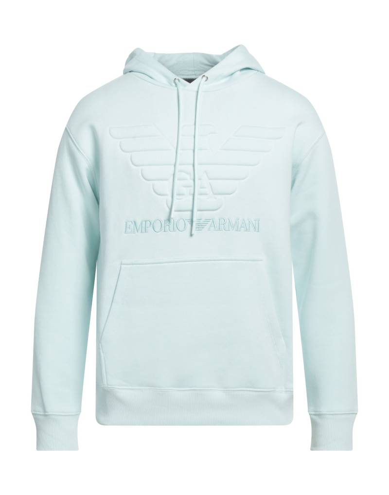 EMPORIO ARMANI Sweatshirt Herren Himmelblau von EMPORIO ARMANI