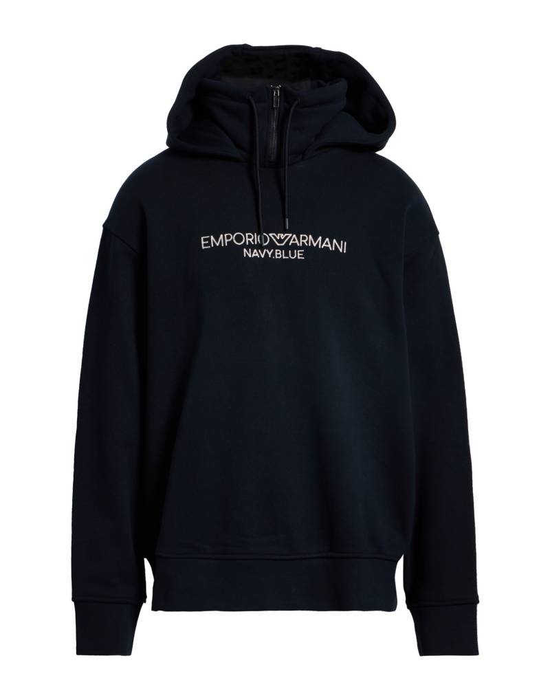 EMPORIO ARMANI Sweatshirt Herren Marineblau von EMPORIO ARMANI