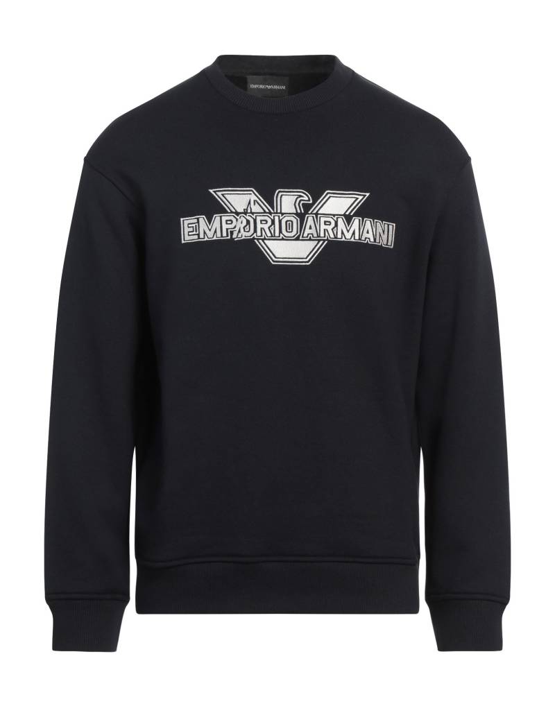 EMPORIO ARMANI Sweatshirt Herren Marineblau von EMPORIO ARMANI