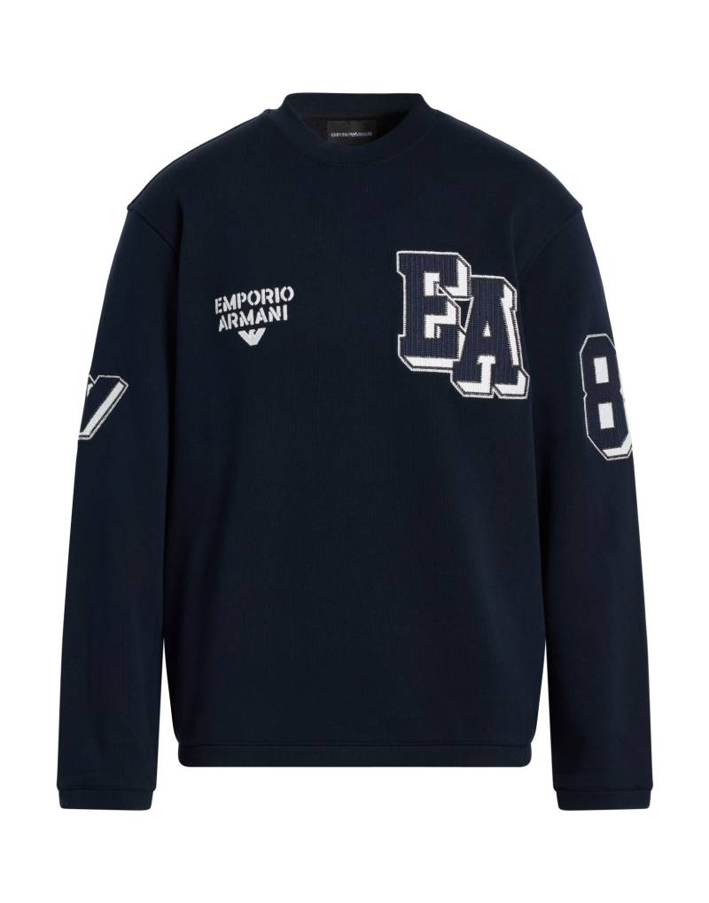 EMPORIO ARMANI Sweatshirt Herren Nachtblau von EMPORIO ARMANI