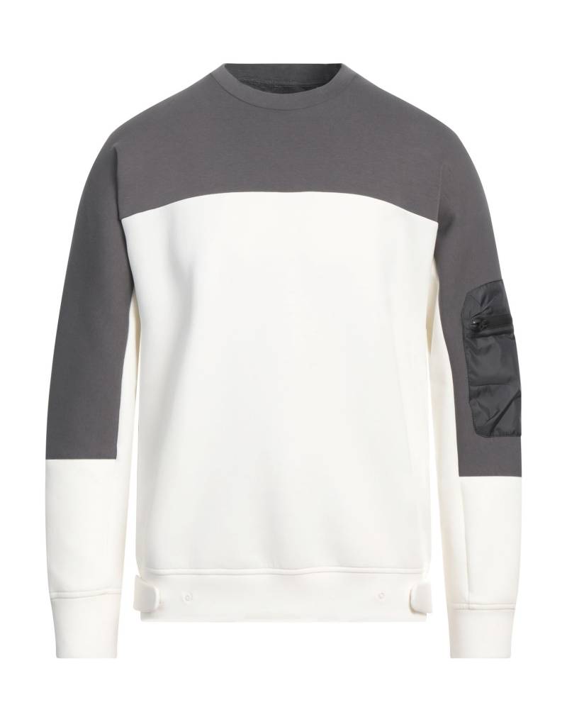 EMPORIO ARMANI Sweatshirt Herren Off white von EMPORIO ARMANI