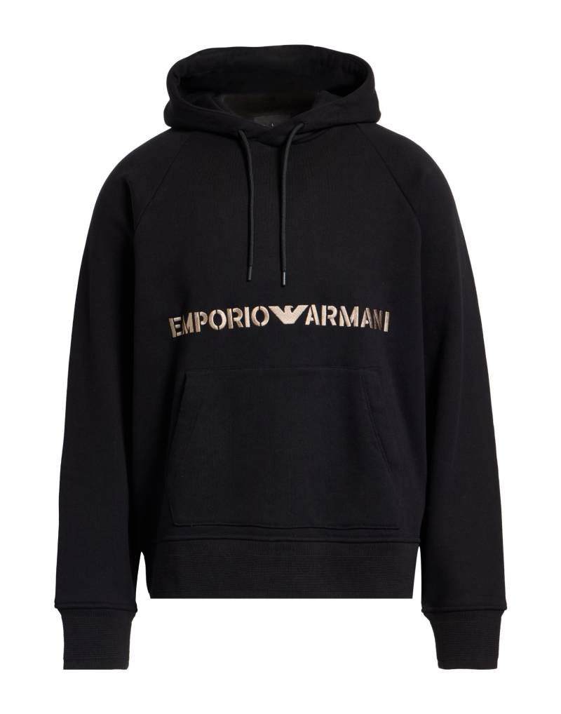 EMPORIO ARMANI Sweatshirt Herren Schwarz von EMPORIO ARMANI