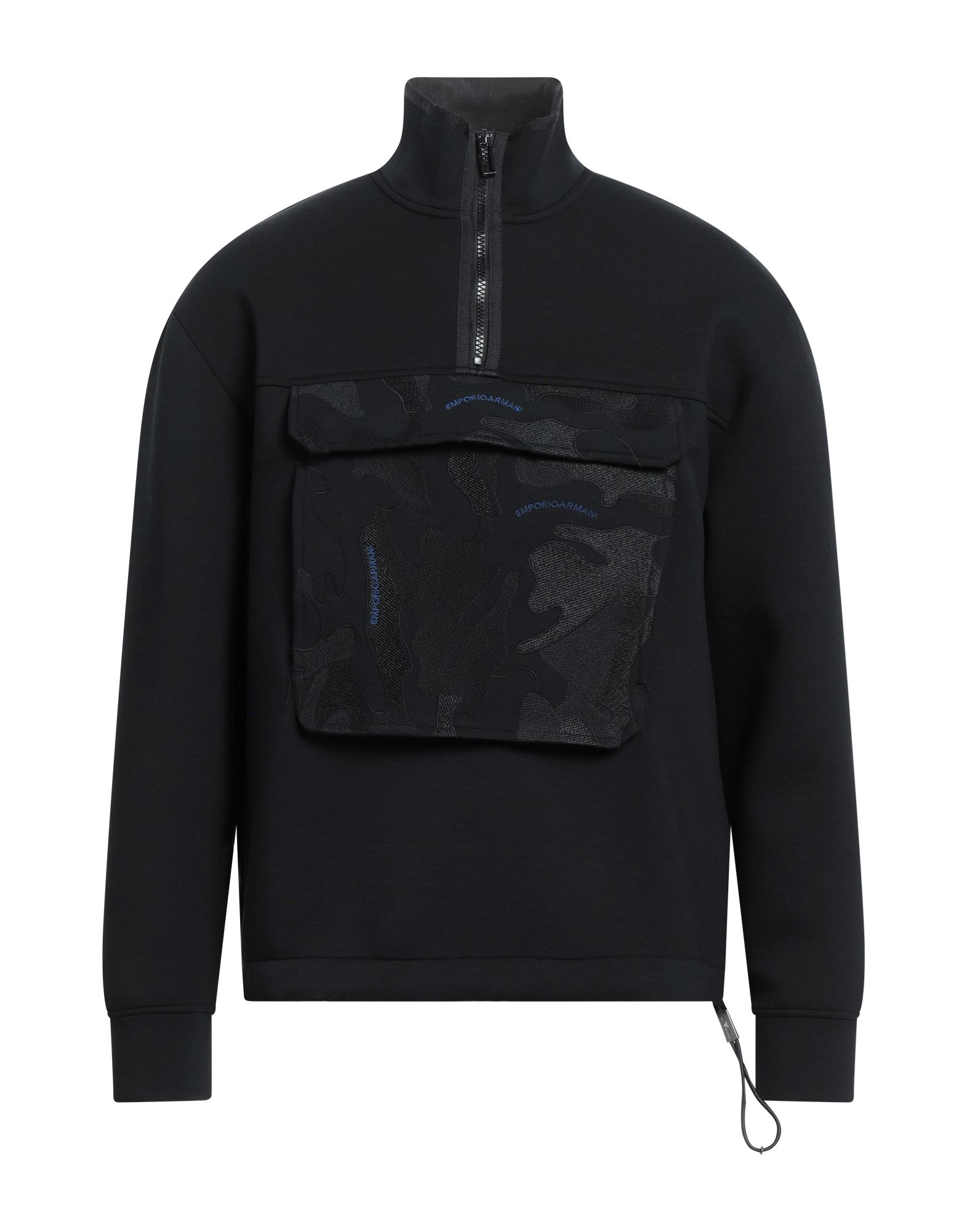 EMPORIO ARMANI Sweatshirt Herren Schwarz von EMPORIO ARMANI