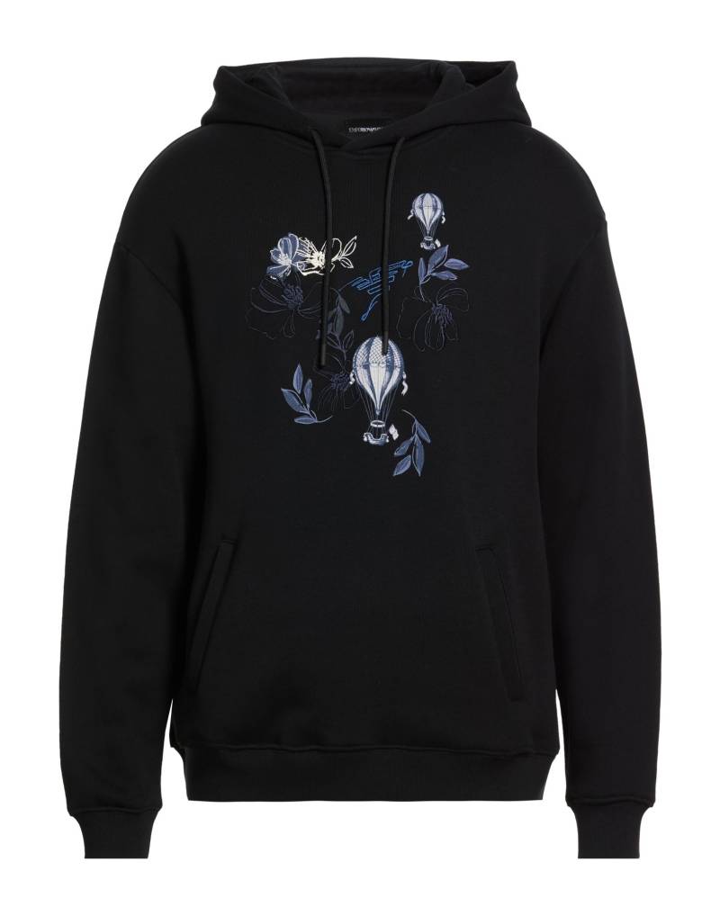 EMPORIO ARMANI Sweatshirt Herren Schwarz von EMPORIO ARMANI
