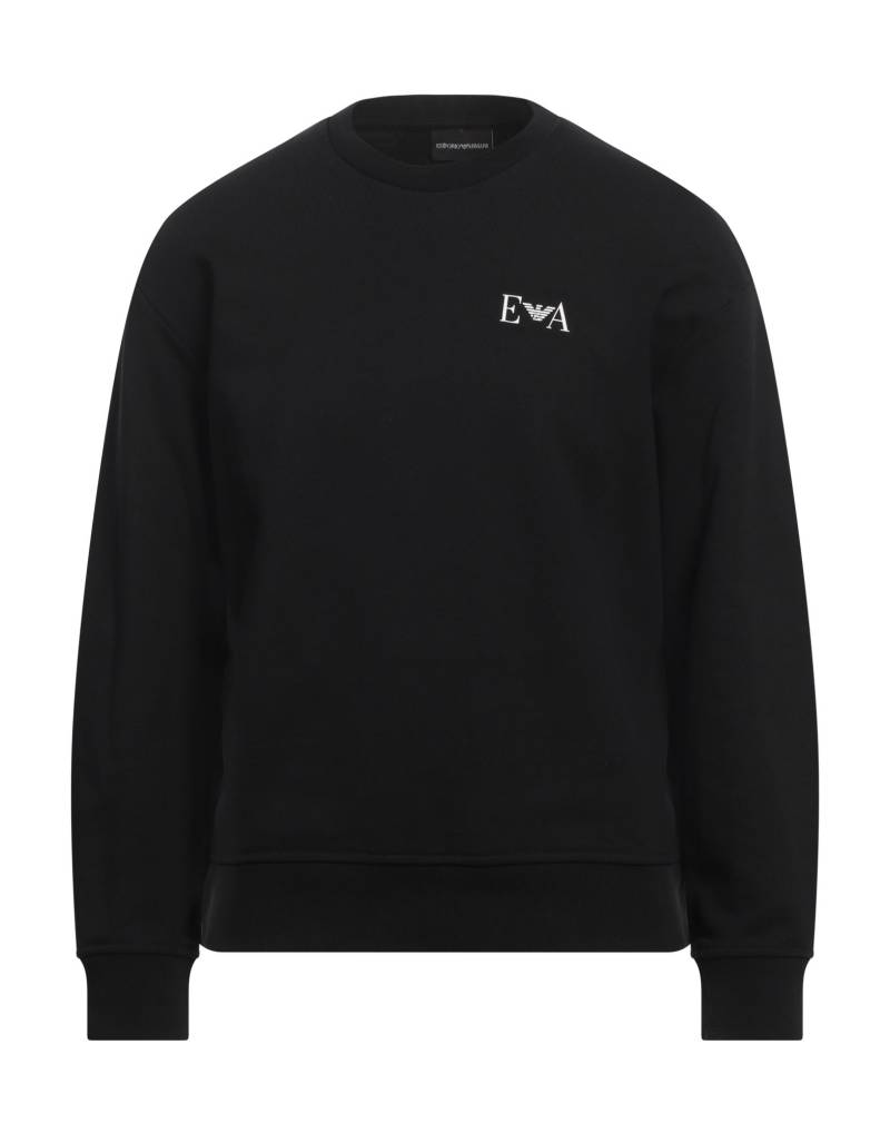 EMPORIO ARMANI Sweatshirt Herren Schwarz von EMPORIO ARMANI