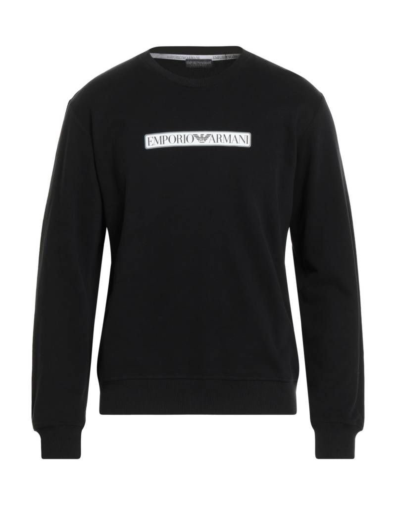 EMPORIO ARMANI Sweatshirt Herren Schwarz von EMPORIO ARMANI