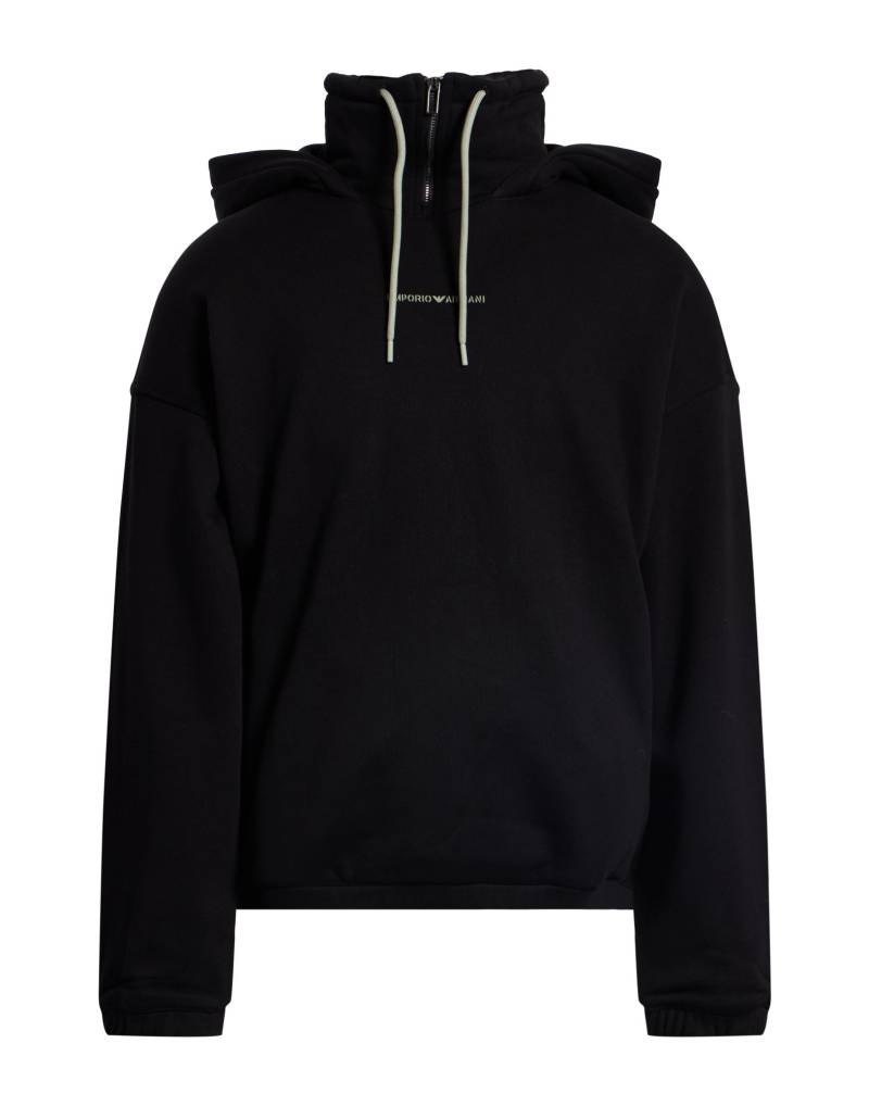 EMPORIO ARMANI Sweatshirt Herren Schwarz von EMPORIO ARMANI