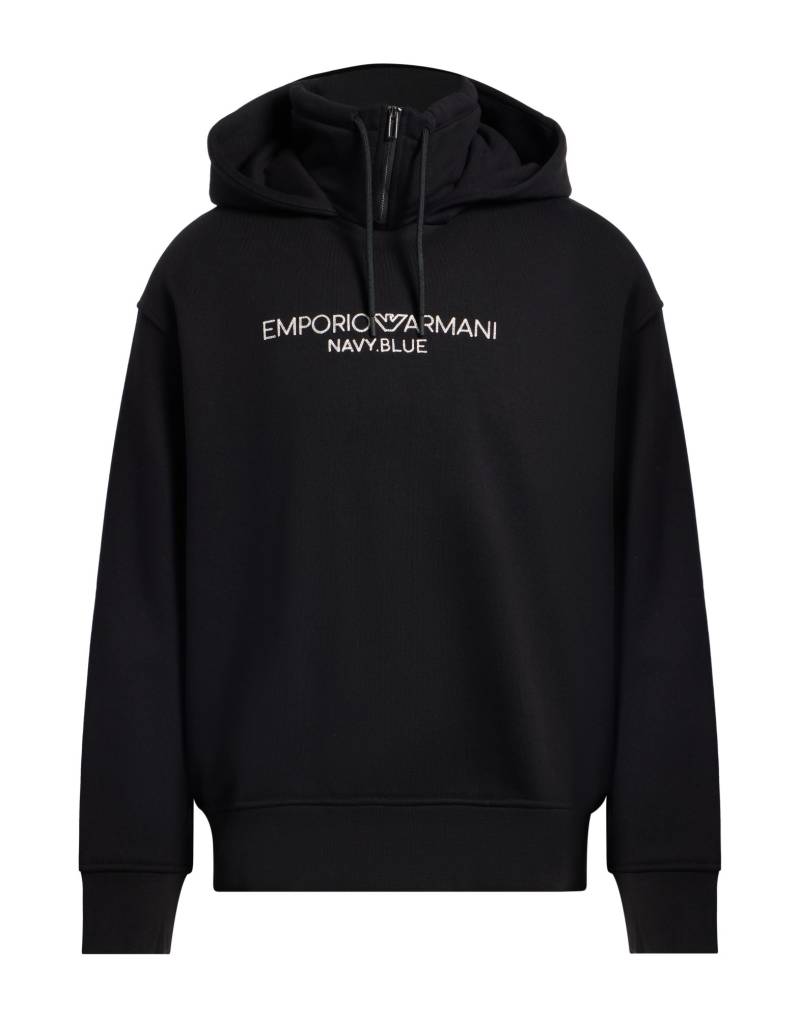 EMPORIO ARMANI Sweatshirt Herren Schwarz von EMPORIO ARMANI