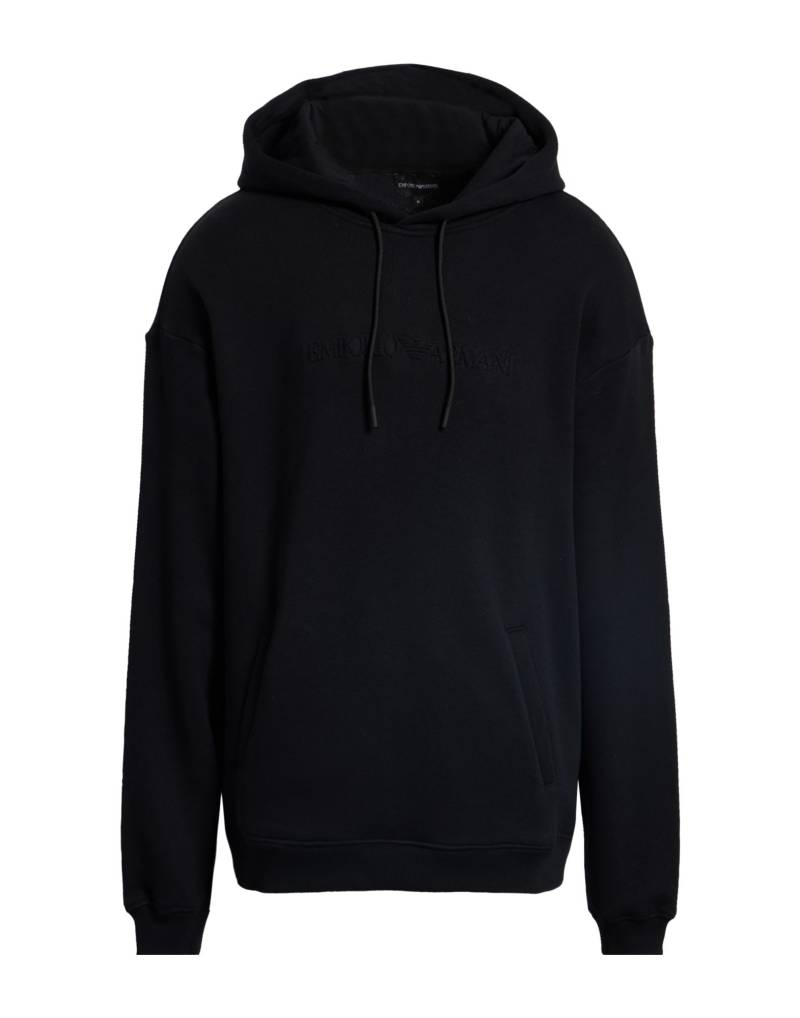 EMPORIO ARMANI Sweatshirt Herren Schwarz von EMPORIO ARMANI